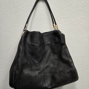 Coach Madison Black, Over The Shoulder Leather bag